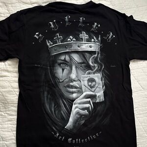 Sullen Black Graphic Tee for Men